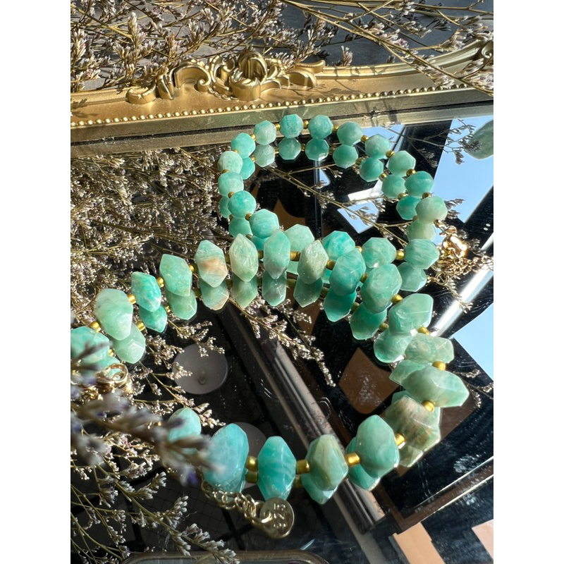 Đá Thiên Hà Amazonite Xanh Biển