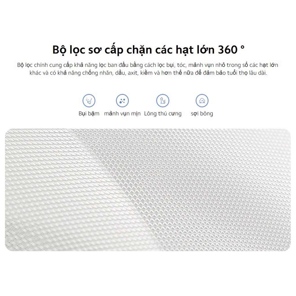Lõi lọc không khí Xiaomi Air Purifier 4 Lite Filter Kháng khuẩn - Hàng Chính hãng