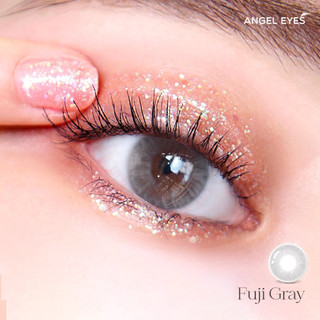 Kính áp tròng xám tây angel eyes fuji gray thương hiệu angel eyes có cận - gdia 12.8mm - độ cận 0-8