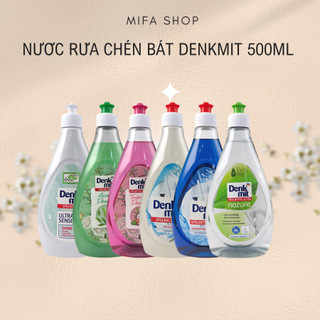 Nước rửa bát Denkmit đậm đặc dung tích 500ml với nhiều mùi hương, hàng nội địa Đức 🇩🇪