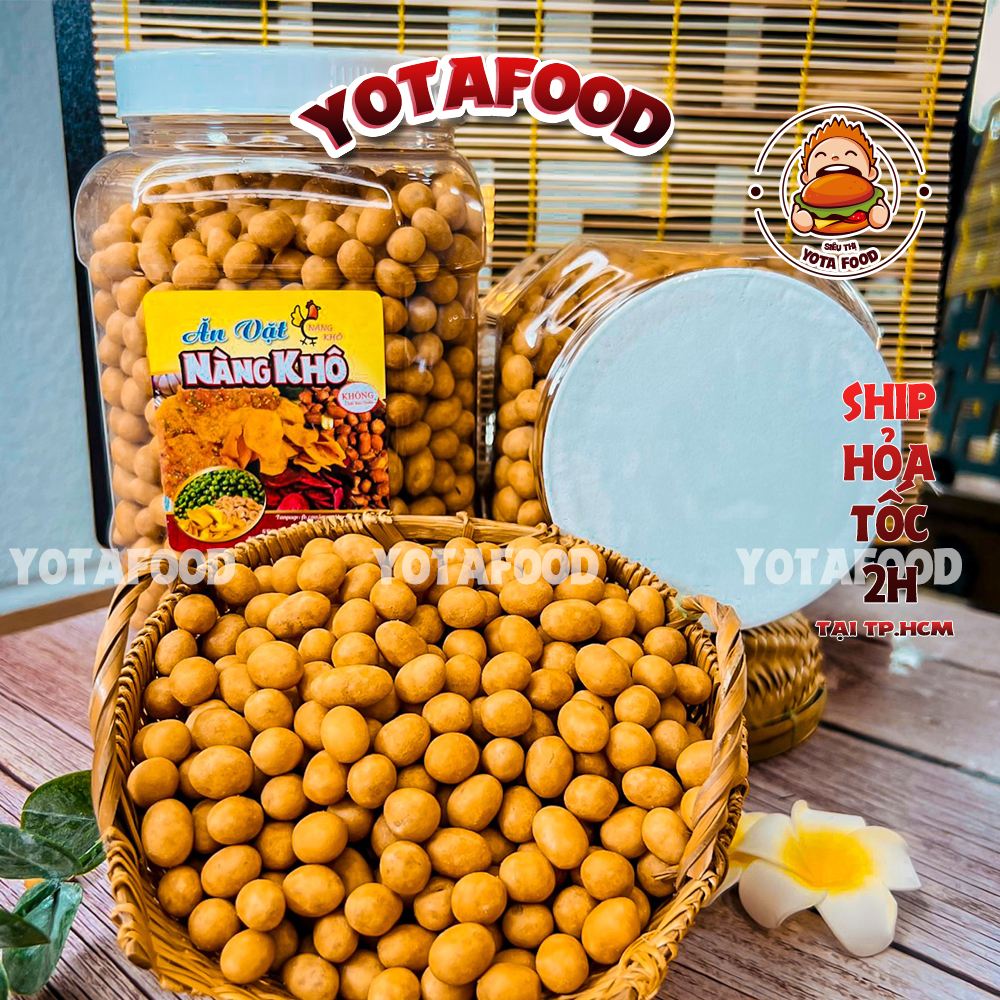 1Kg Đậu Phộng Da Cá Nước Cốt Dừa Yotafood giòn ngon bổ dưỡng