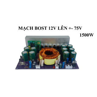 Mạch tăng áp 12v lên +-75v