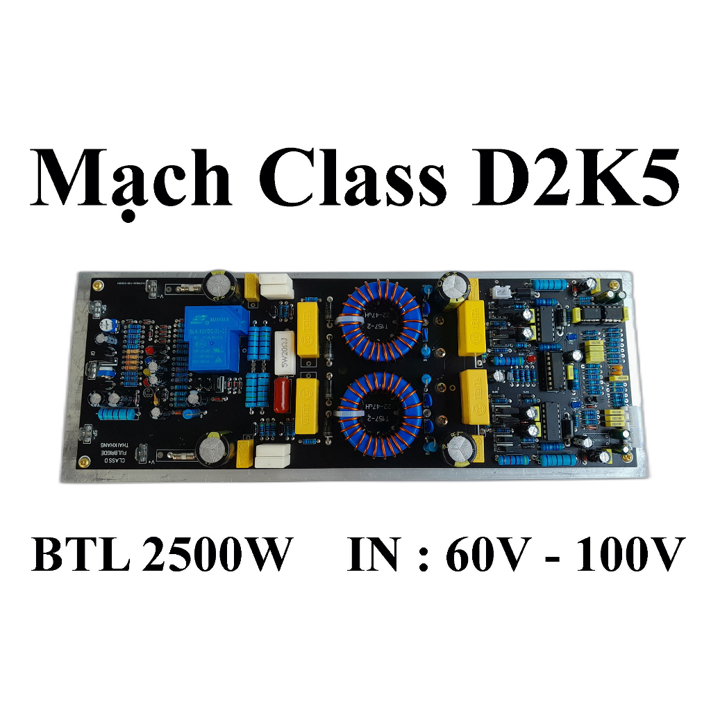 Mạch Class D D2K5 fullbrigde