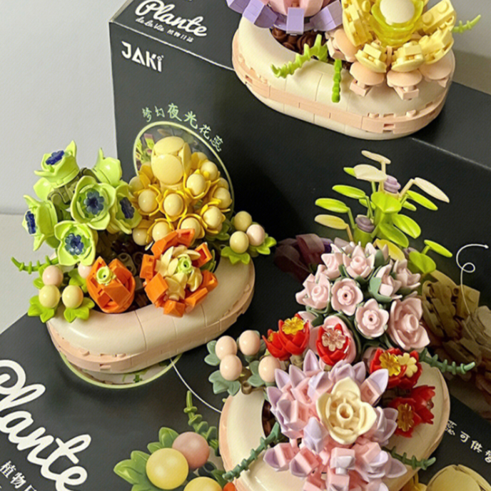 Mô Hình Lắp Ráp Chùm Hoa Mô Hình Lắp Ráp Mô Hình Trang Trí Mô Hình Decor Cao Cấp Mô Hình Quà Tặng