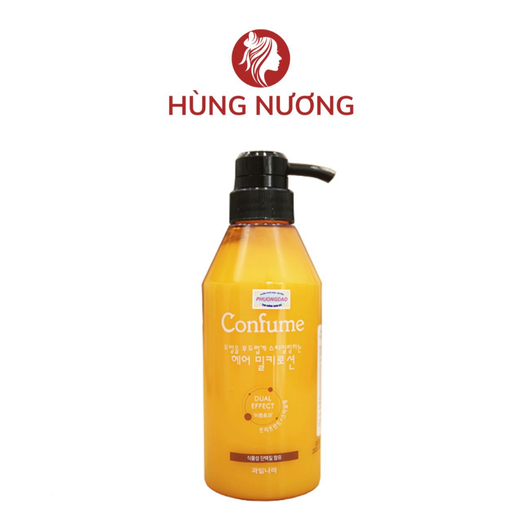 Kem dưỡng tóc Confume Cao cấp Hàn Quốc, Dầu Xả khô dưỡng và tạo kiểu Tóc 400ml