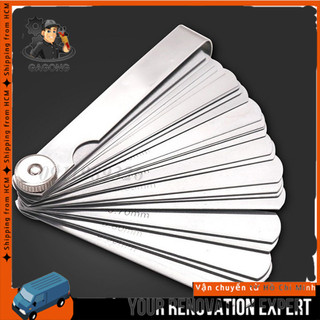 Bộ thước đo khe hở thước lá inox đo khe hở 32 lá 0.02-1mm - thước căn lá