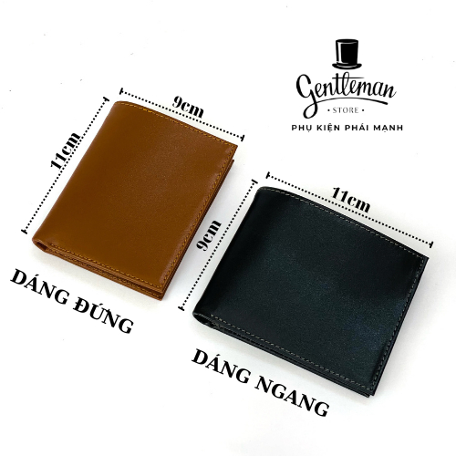 Ví nam da bò thật phong cách sang trọng bảo hành 12 tháng G02