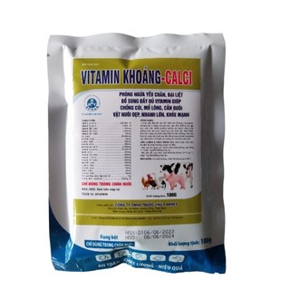 Vitamin + canxi chống cắn mổ lông cho gà gói 100g