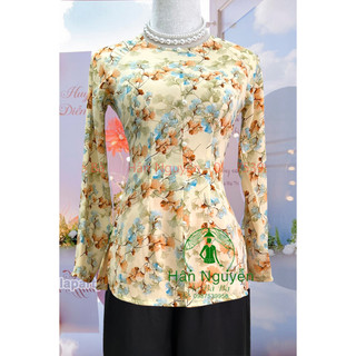ÁO BÀ BA DÂY KÉO HOA GIÓ + QUẦN