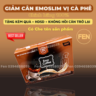 Coffee Emoslim giảm cân EMO chính hãng / An Toàn, Hiệu Quả / freeship tặng kèm quà / ship hỏa tốc