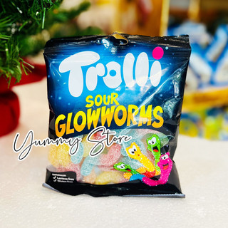 Kẹo Dẻo Con Sâu Phủ Đường Trolli Sour Glowworms