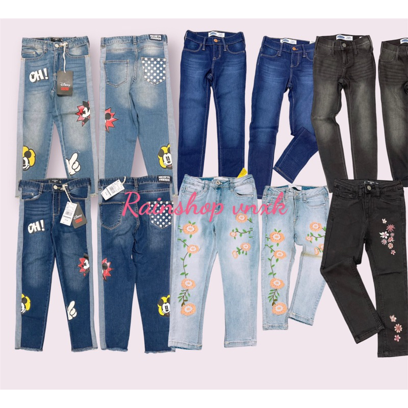 Quần Bé gái xuất dư (size 5/6-9/10t)