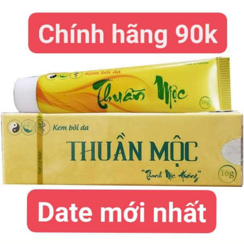Kem bôi da thuần 16g mộc date mới nhất