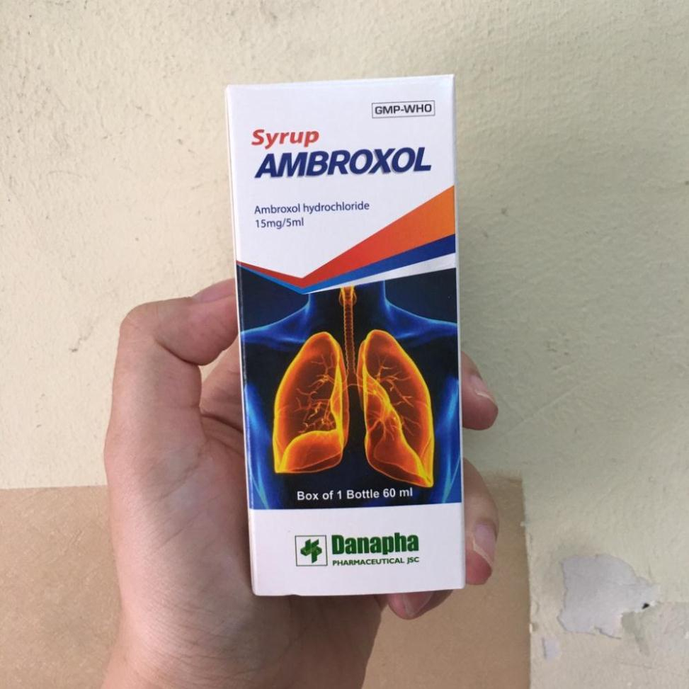 Siro tiêu nhầy Ambroxol 60ML