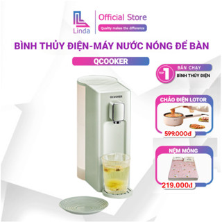 Bình thủy điện máy đun nước nóng CS-DM-T001 Linda Xiaomi Qcooker 2L 4 mức nhiệt, làm nóng nhanh công suất 2050W