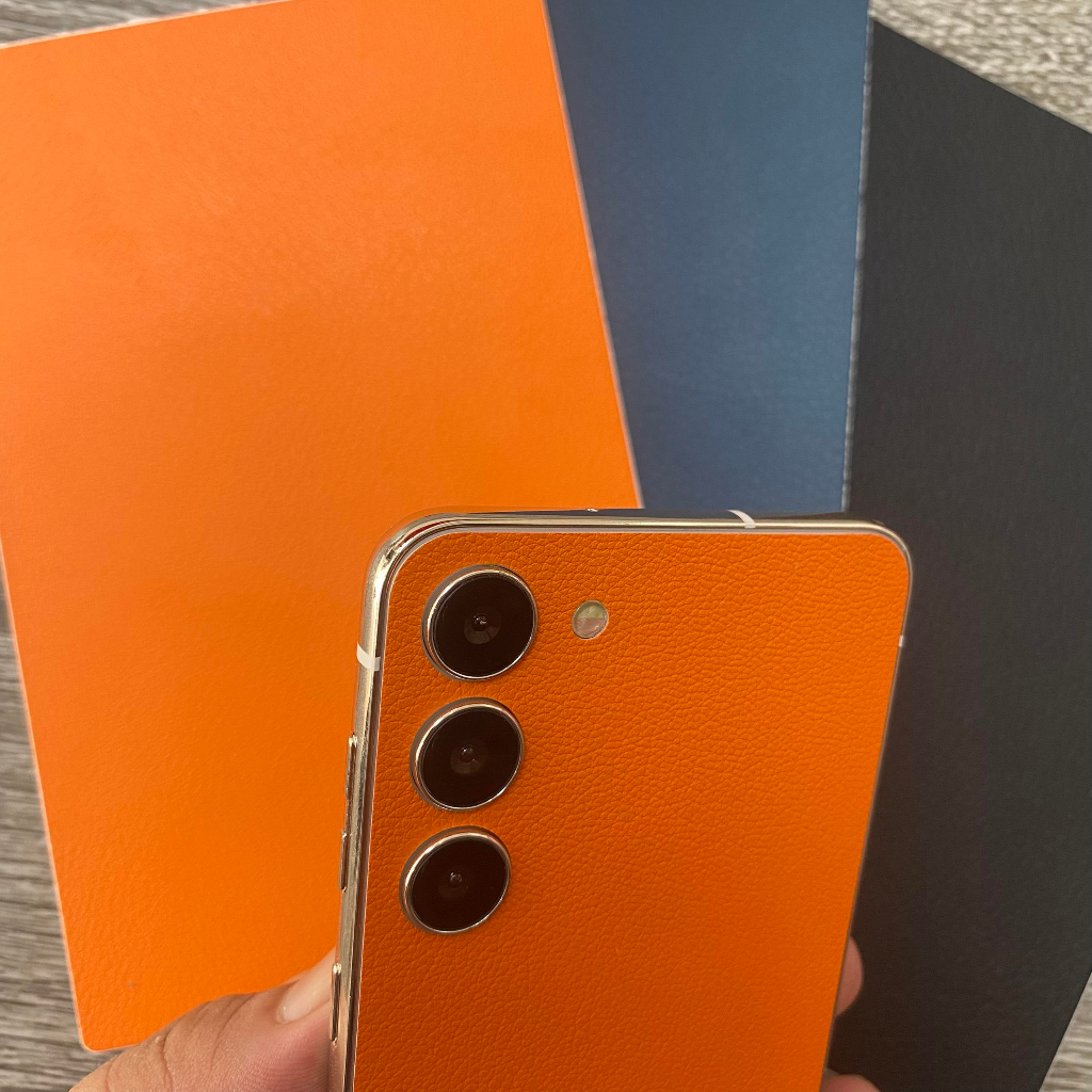 Miếng dán skin mặt lưng chi tiết vân da cao cấp dành cho điện thoại Xiaomi Seris.