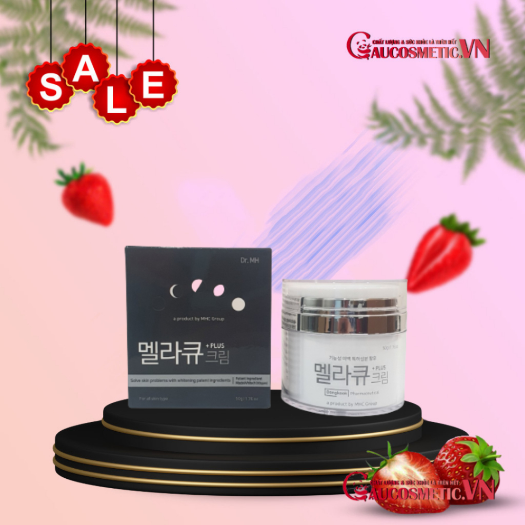 Kem Nám Dr.MH Mela Q Plus Cream Hàn Quốc, Dưỡng Trắng Da Và Chống Lão Hóa - 50ml
