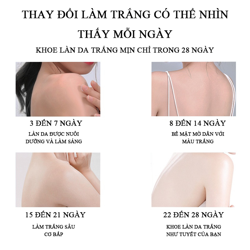 Sữa tắm trắng da toàn thân tắm bùn núi lửa làm trắng da sau khi đi nắng tẩy tế bào chết làm trắng Sữa tắm 220g