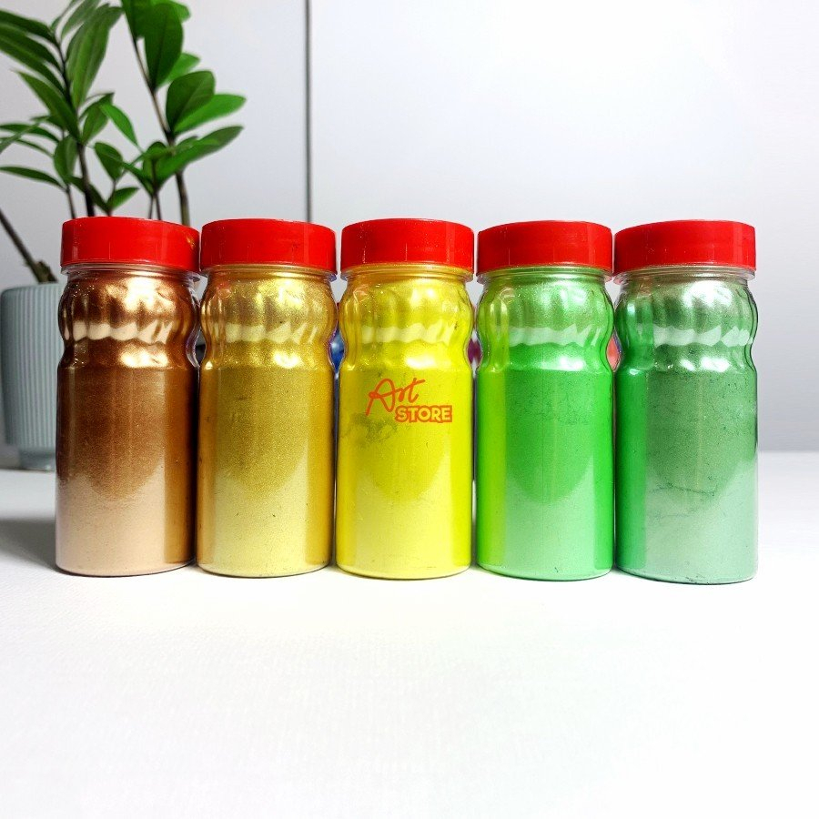 Màu Bột Nhũ Ánh Kim Pha Nhựa Epoxy Resin