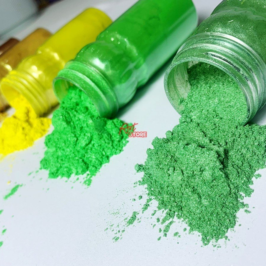 Màu Bột Nhũ Ánh Kim Pha Nhựa Epoxy Resin