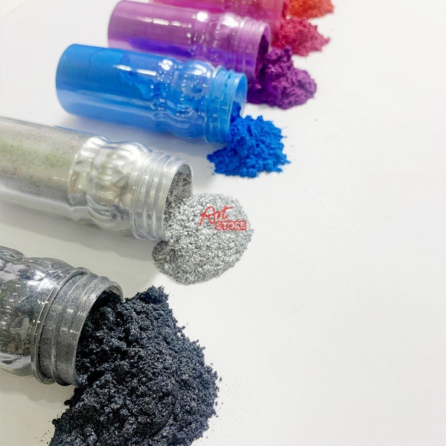 Màu Bột Nhũ Ánh Kim Pha Nhựa Epoxy Resin