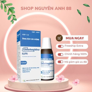 Nước súc miệng CHLORRHEXIDINE 0,2%
