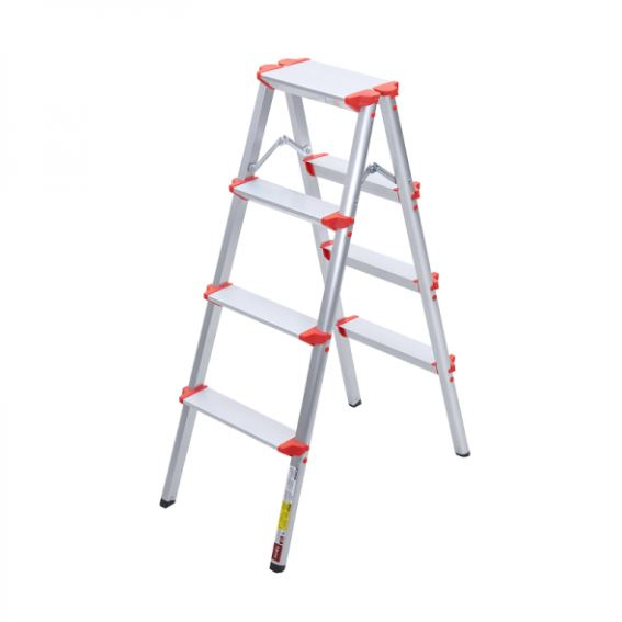 Thang ghế nhôm chữ A xếp gọn 3 bậc - 4 bậc FUJIHOME Nhập Khẩu Nhật Bản