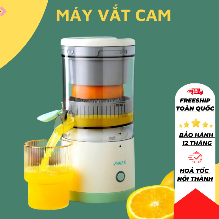 Máy vắt cam tự động, Máy ép trái cây không dây, đa năng tiện lợi, Sạc Pin nhanh dễ dàng sử dụng và vệ sinh
