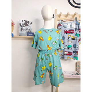 Sét bộ cotton bé trai HM Authentic