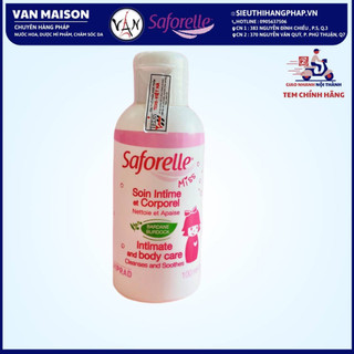 Dung dịch vệ sinh saforelle miss cho bé từ 4 tuổi trở lên 100ml
