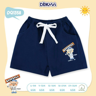 Quần đùi bé trai cotton Dokma