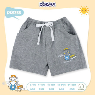 Quần đùi bé trai cotton Dokma