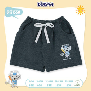 Quần đùi bé trai cotton Dokma