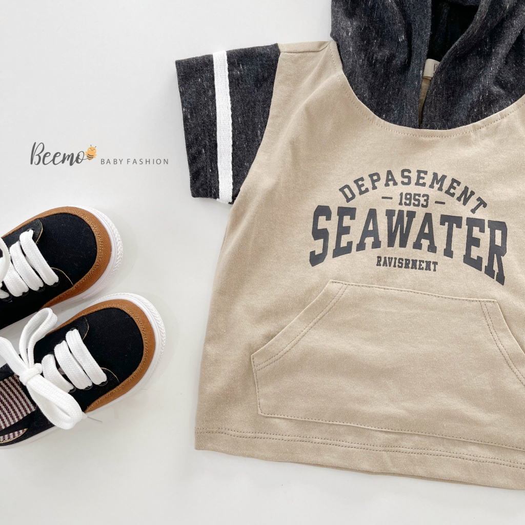 Sét bộ coton 100% cho bé trai từ 9-23kg, hàng chính hãng beemo