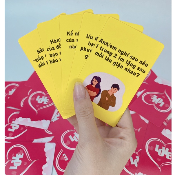Bộ bài Ngôn Ngữ Tình Yêu dành cho cặp đôi