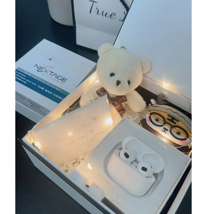 Tai Nghe Bluetooth A3 Và Hộp Quà Tặng TRUE LOVE - Chính Hãng NEXTAGE