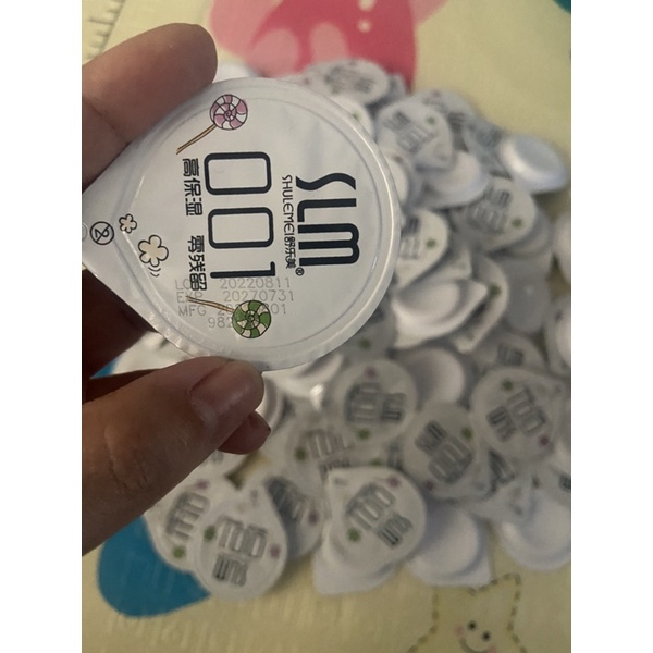 Lẻ 1 cái Bao cao su SLM001 nội địa trung siêu tốt - bao cao su siêu mỏng 001 slm