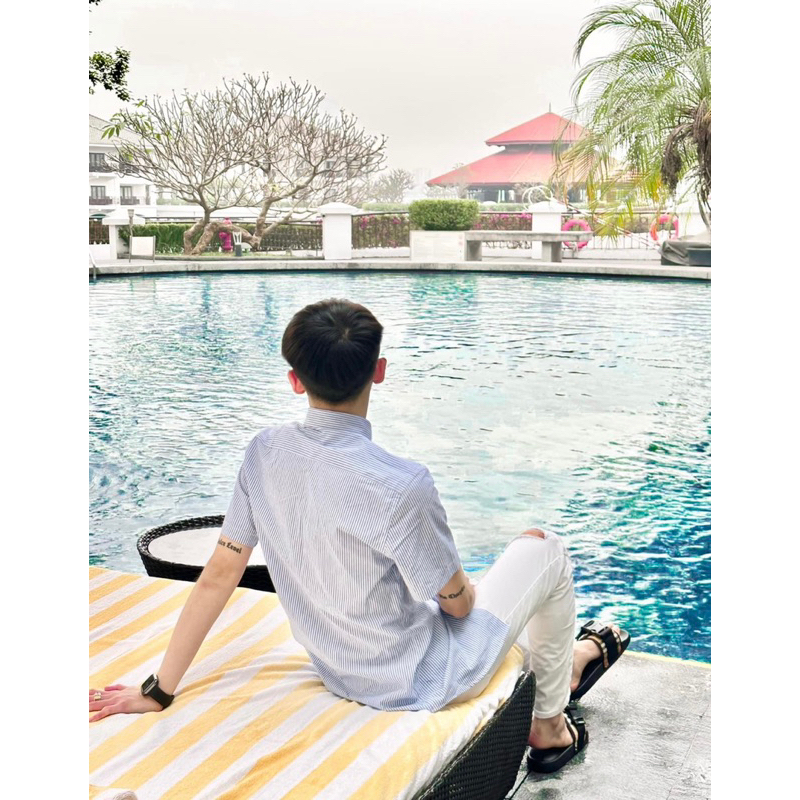 Áo Sơ Mi BURBERRY LONDON ENGLAND Ngắn Tay Cao Cấp Hàng Sẵn | BigBuy360 - bigbuy360.vn