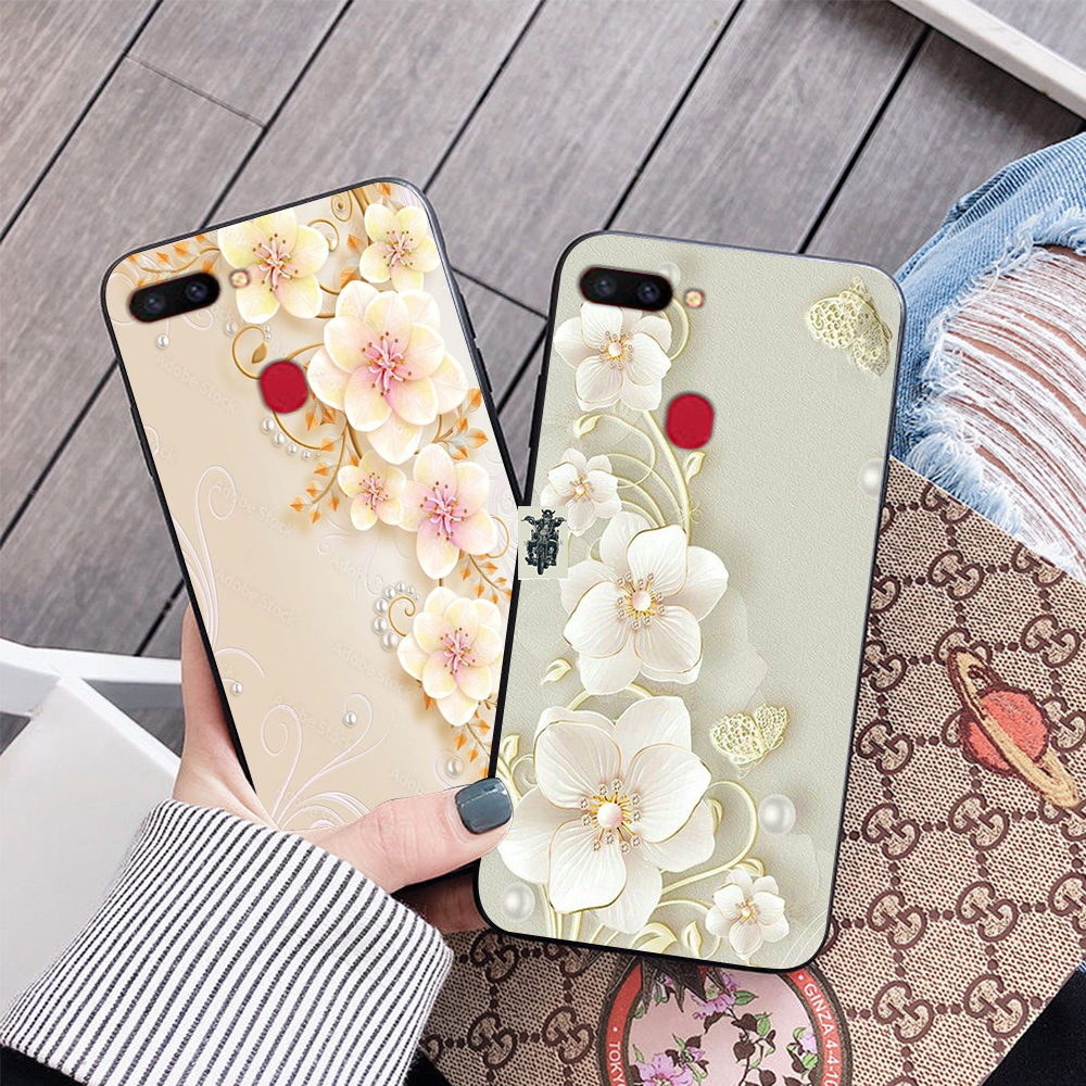 Ốp lưng oppo r11s / r15 in hình hoa,các loài hoa siêu đẹp