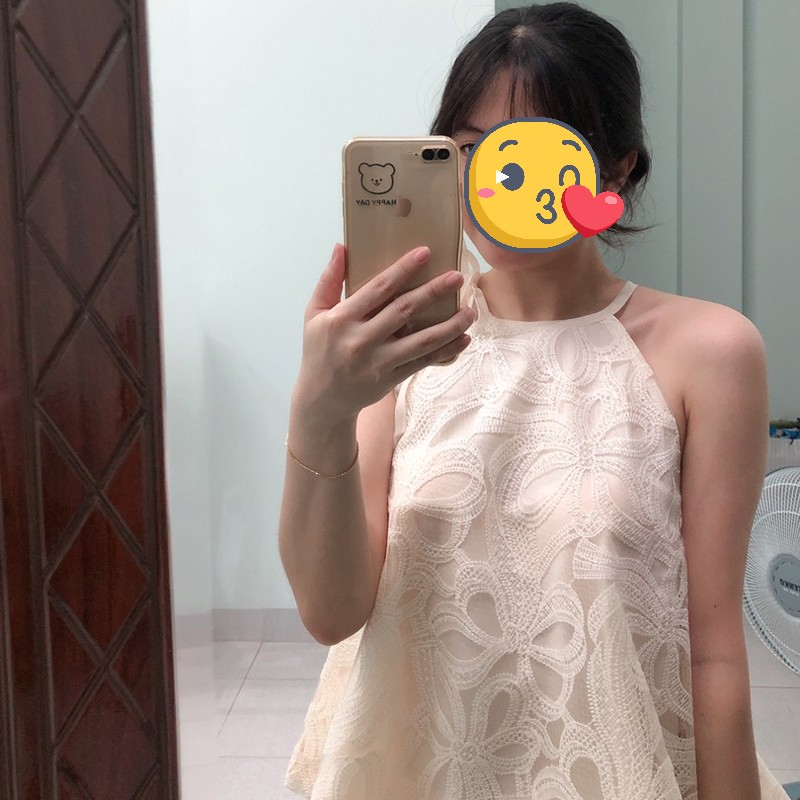 Áo yếm nữ cổ tròn dáng suông Linly Store A-YS3 | BigBuy360 - bigbuy360.vn