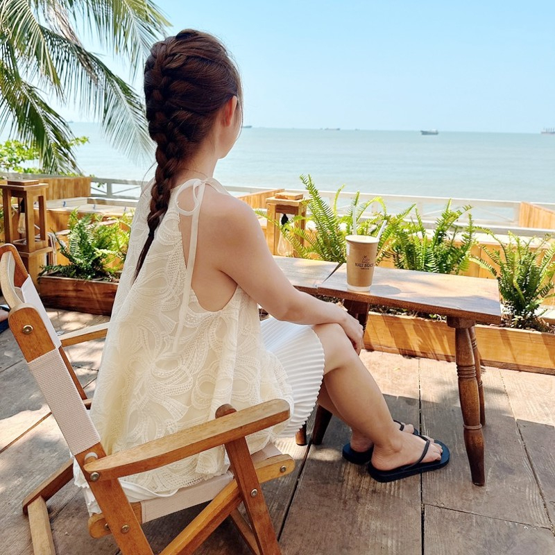 Áo yếm nữ cổ tròn dáng suông Linly Store A-YS3 | BigBuy360 - bigbuy360.vn