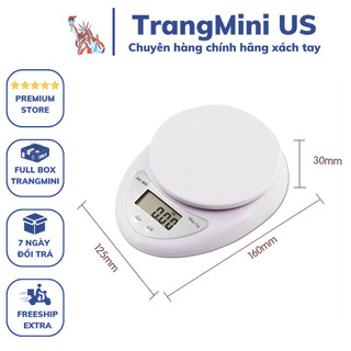 Cân điện tử nhà bếp, cân tiểu ly mini electronic kitchen scale b05 cân thực phẩm 5kg – 1g