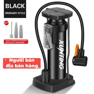 Bơm xe máy xe đạp nhỏ gọn đầu van đa năng