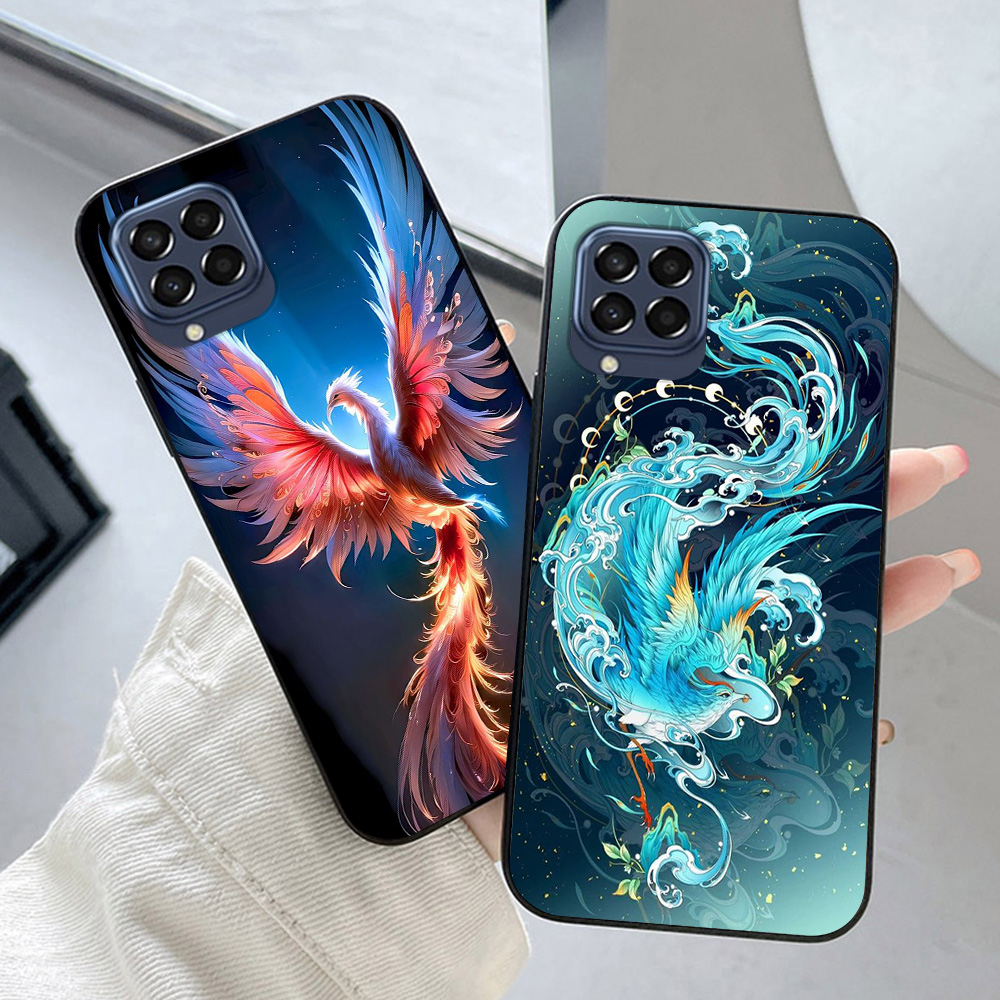 Ốp lưng Samsung m33, ss m53, ss m63, ss a12 , ss m12 in hình con giáp thân dậu tuất hợi