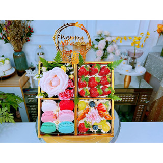 Hộp giấy đựng 4 bánh trung thu 150 250gr