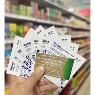 MIếng dán cai thuốc lá,thuốc lào Nicotinel 21mg step 1