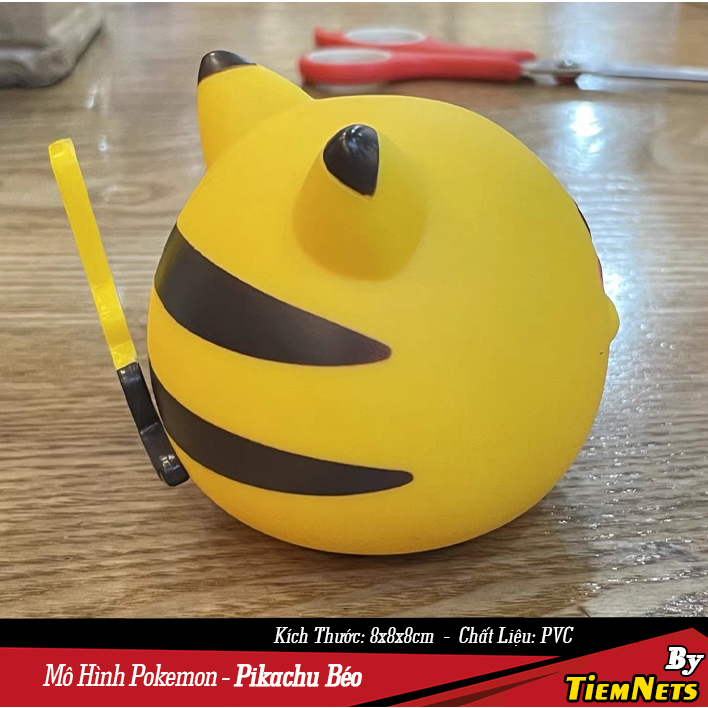 Mô Hình Pikachu Mập Siêu Cute