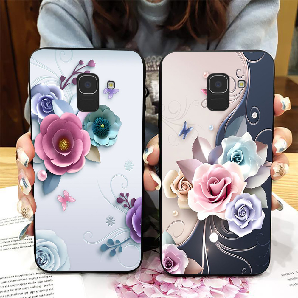 Ốp lưng Samsung j6 2018 / ss j6 plus / ss j6+ / ss a8 2018 / ss a8 plus 2018 in hình hoa,các loài hoa siêu đẹp