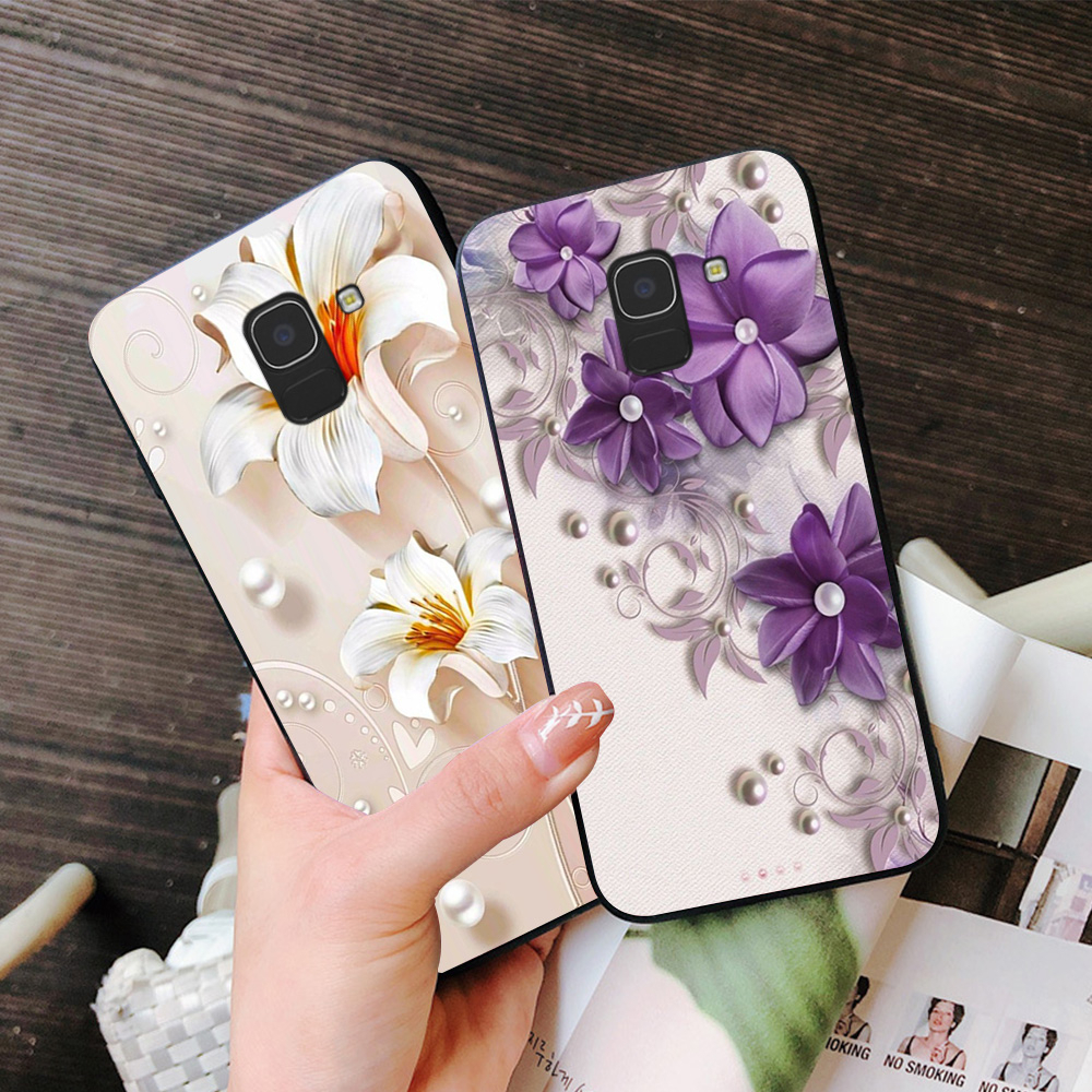Ốp lưng Samsung j6 2018 / ss j6 plus / ss j6+ / ss a8 2018 / ss a8 plus 2018 in hình hoa,các loài hoa siêu đẹp