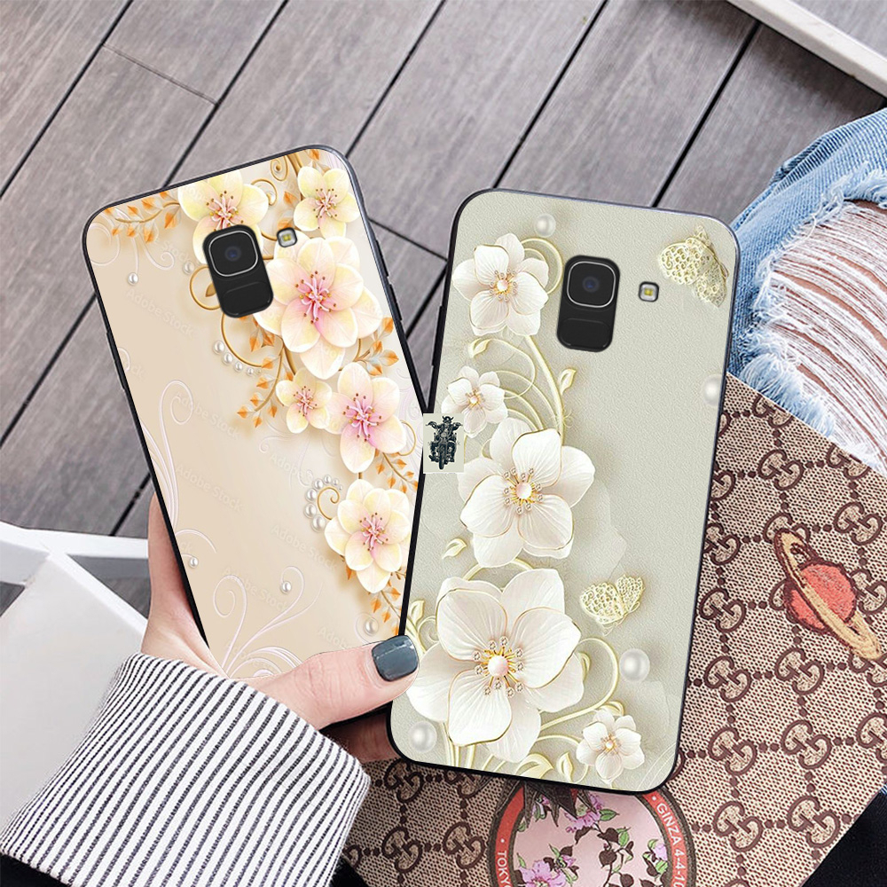 Ốp lưng Samsung j6 2018 / ss j6 plus / ss j6+ / ss a8 2018 / ss a8 plus 2018 in hình hoa,các loài hoa siêu đẹp